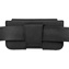 Kabura na pasek skórzana Belt Case - Costa Czarny - Łapa