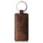 Etui skóra naturalna Back case - Ornament Brązowy - TPU Transparentne