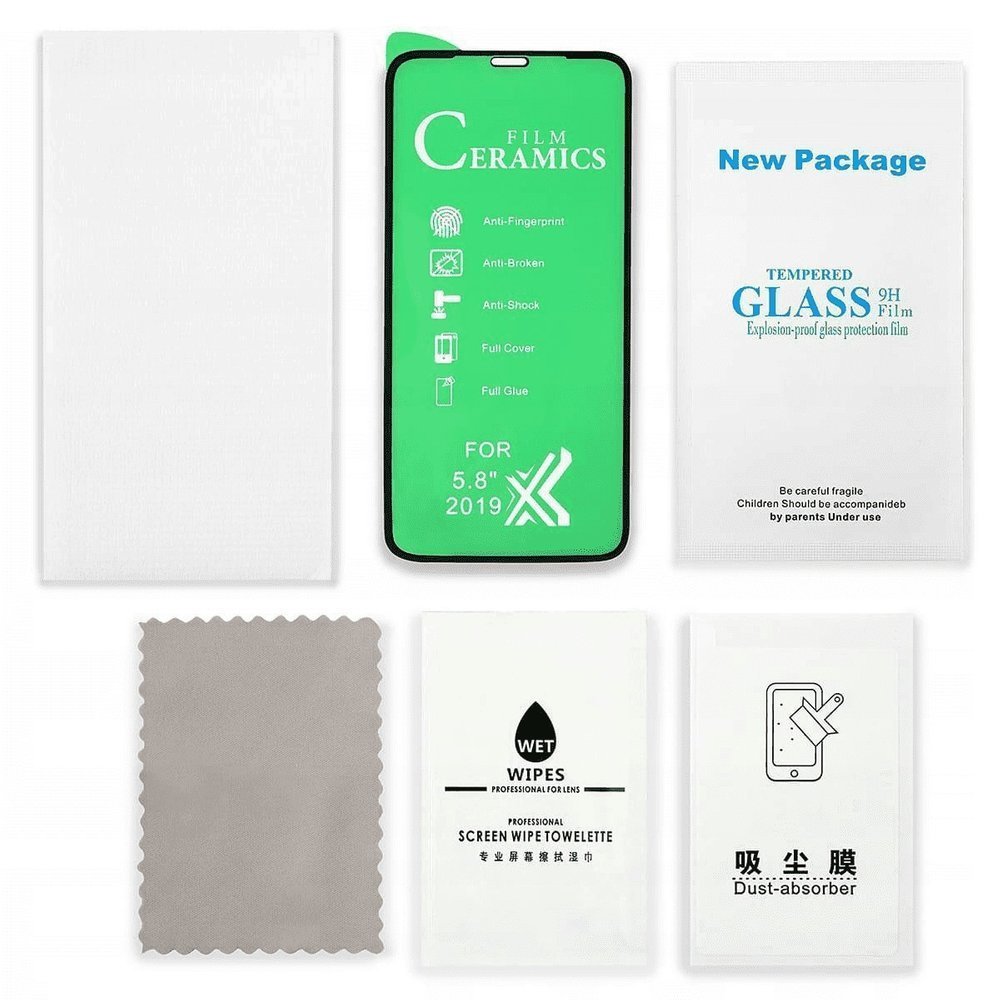 Szkło Ceramiczne Flex Apple iPhone 7 / 8 / SE / 2020 Czarne